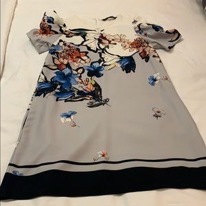 Zara Basics Floral Minidress